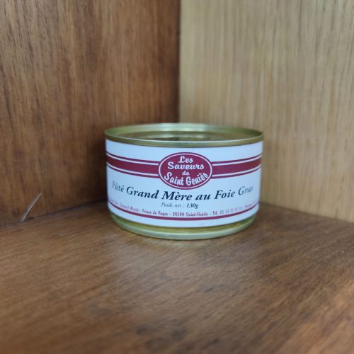 Pâté grand-mère au foie gras (130g)