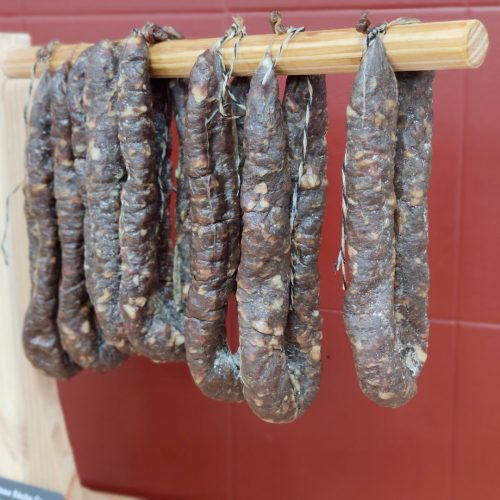 Saucisse sèche de canard