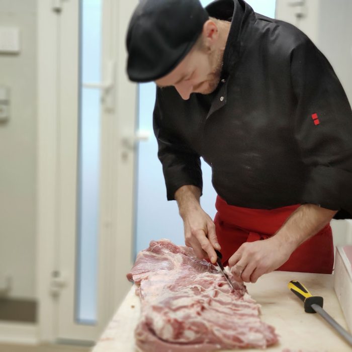 L'étable en bouch' - Boucherie Charcuterie Traiteur à Salignac - équipe boucher